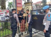 Penjagaan Mako Polres Tasik Kota Diperketat