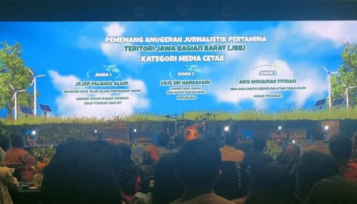 Anugerah Jurnalistik Pertamina, Jejep Falahul Alam Cetak Hattrick