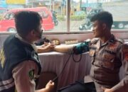 Nataru, Si Dokter Polres Cianjur Layani Pemeriksaan Kesehatan Gratis