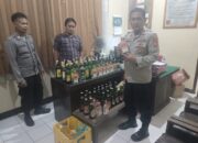 Diamankan 126 Botol Miras Dari Cipatujah