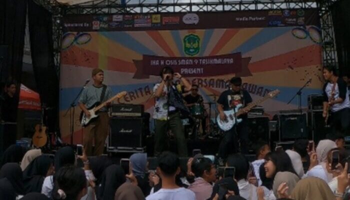 Ikatan Alumni SMAN 9 Kota Tasik Bawa Nidji ke Tasik