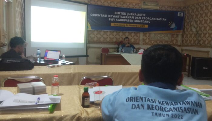 PWI Sumedang, Bimtek Jurnalistik OKK, Tantangan Wartawan Era Digitalisasi