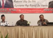 Ali Rasyid; Masyarakat Harus Cerdas Memilih Pemimpin, Jangan Kalah dengan Uang