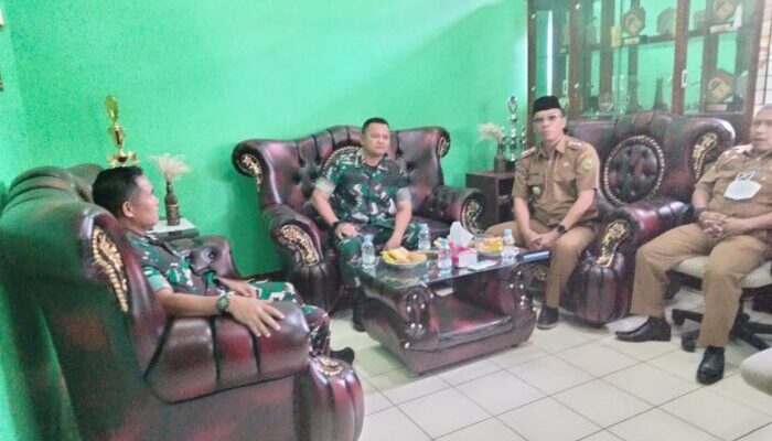 Dandim Kab. Bandung yang Baru Sambangi Lintas Komponen Warga