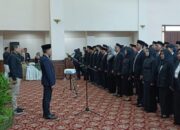 130 PPK Dilantik KPU Sumedang, Ogi: Jaga Netralitas, Integritas dan Profesionalitas