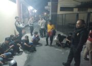 Persib Bandung Menang, Gerombolan Motor Diamankan di Jalan RE Martadinata