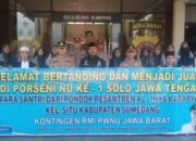 Bupati Dony Lepas Peserta Porseni NU di Solo