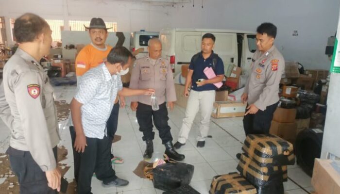 Polsek Kawalu Ungkap Dugaan Pengiriman Miras Lewat Paket