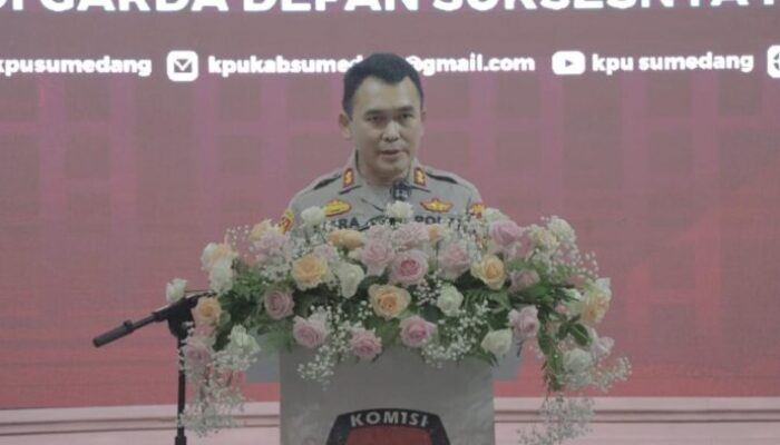 Kapolres Sumedang: Pemilu 2024 Jangan Ada Perpecahan