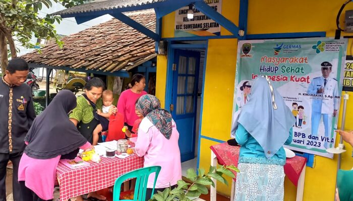 706 Balita di Kotakulon Sumedang Diberi Vitamin A, Percepatan Penurunan Angka Stunting