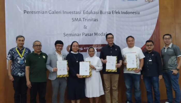 Galeri Investasi Edukasi Hadir di Kalangan SMA, Sinarmas Sekuritas Gandeng Universitas Kristen Maranatha