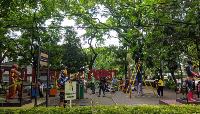 Taman Super Hero Miliki Konsep Menarik