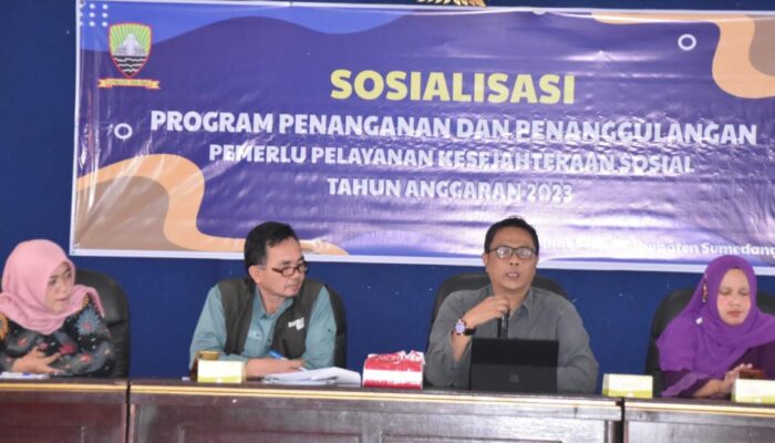 Begini Langkah Dinsos Sumedang Tekan Angka Kemiskinan