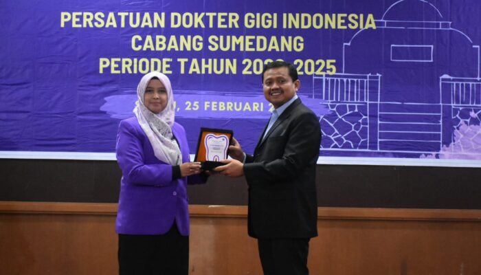 Bupati Dony: Pengurus PDGI Sumedang Harus Ada Perbaikan dan Peningkatan Kompetensi