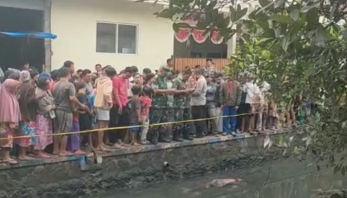 Jasad Pemuda di Sungai Cimulu Dekat UPI Tasikmalaya
