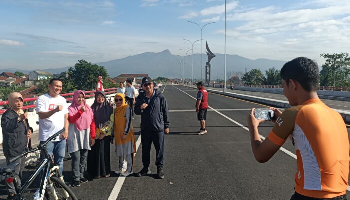 Jembatan Ciloseh Jadi Jembatan Terpanjang di Kota Tasik
