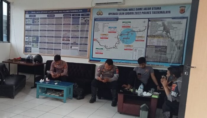 Petugas Lantas Mengeluh, Pos Lantas Alun-alun Singaparna Minim Fasilitas