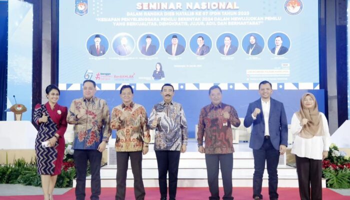 Tingkatkan Sinergitas Penyelenggaraan Pemilu, IPDN Gelar Seminar Nasional