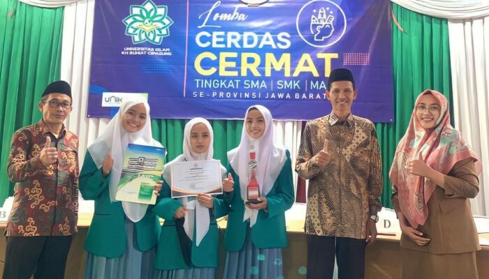 MA PK Al Hikmah Tiga Besar Juara LCC PAI Se-Jabar