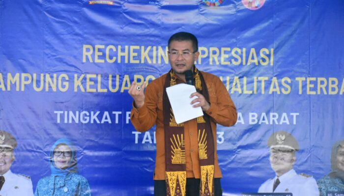 Desa Pangadegan Rancakalong Ikut Lomba Apresiasi Kampung KB Tingkat Jabar
