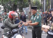 Kodim 0614 Kota Cirebon Bersama HDCI, Bagikan Takjil Buka Puasa