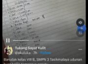 Sepatu Teman Jebol, Siswa di SMPN 3 Kota Tasik Udunan Beli Sepatu