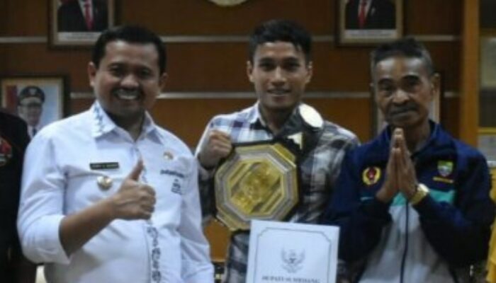 SUMEDANG: Atlet Mixed Martial Arts Asal Cimalaka Dipuji Bupati