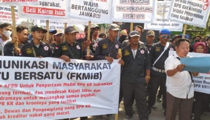 INDRAMAYU: FKMIB Tolak APBD untuk Penyertaan Modal BPR KR