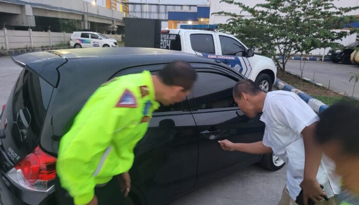 Laptop Pemudik Dicuri, 4 Pelaku Ditangkap Polantas Polda Jabar