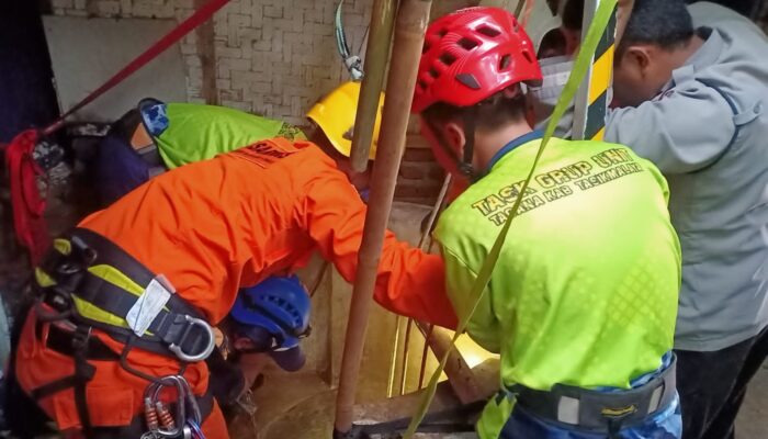 Duka pada Hari Bahagia, Seorang Pria Meninggal dalam Sumur di Tanjungjaya