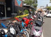 Dua Hari Razia, 140 Motor Berknalpot Bising Diamankan Polres Tasik