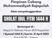Beginilah Sikap PCM Rajapolah, saat tak Dapat Izin Gunakan Masjid Besar Kecamatan untuk Salat Idulfitri