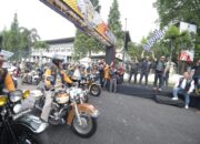 PANGANDARAN: Harley Davidson Classic Rally 50 Tahun Golden Wing Day