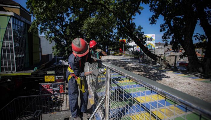 Pemkot Bandung Lanjutkan Pembangunan Teras Cihampelas