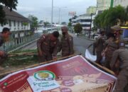 Ditertibkan, Sejumlah Reklame Ilegal di Kota Bandung