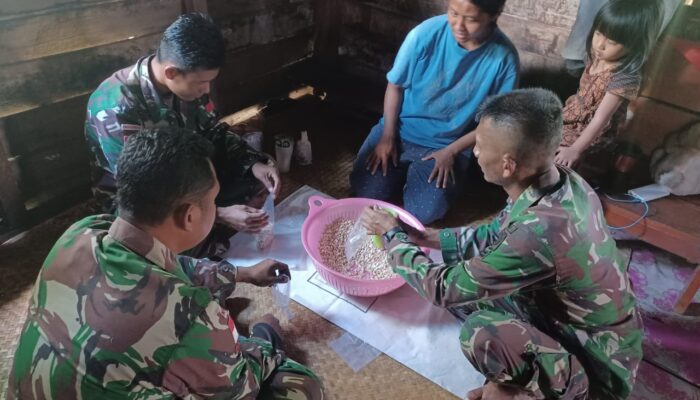 Satgas Yonarmed 5/PG Dorong Masyarakat Kembangkan Ekonomi Kreatif