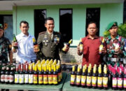 Kodim 0603 Lebak Bongkar Peredaran Miras Ilegal