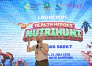 Aplikasi Health Heroes Nutrihunt Se-Jawa Barat Diluncurkan, Sekda: Anak Muda Perlu Asupan Gizi yang Baik