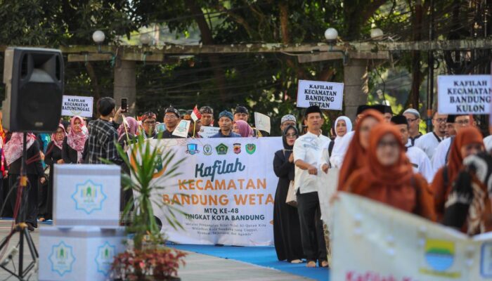 Ribuan Peserta Berlaga di MTQ ke-48 Tingkat Kota Bandung