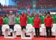 Ganjar Pranowo Disambut Warga Bogor, Blusukan ke Pasar
