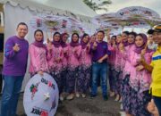 OnePrix Tasik, Umbrella Girl Kenakan Kebaya Bordir dengan Payung Geulis