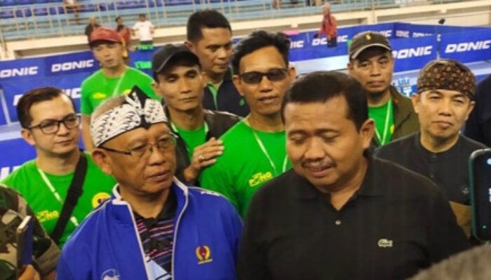 Bupati Dony: Kejuaraan Tenis Meja Aswajanati Cup VII, Wahana Cetak Atlet Handal