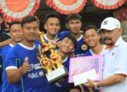 SUMEDANG: Perkuat Persaudaraan, Digelar Kejuaraan Sepak Bola Desa Cup Tahun 2023, Kota Kaler Juara 1
