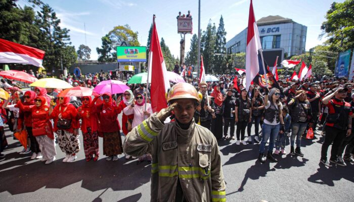 Peringati 78 Tahun Kemerdekaan, Aksi 3 Menit Untuk Indonesia di Bandung