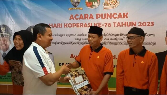 Pelaku Koperasi di Sumedang Agar Profesional dan Bantu Program Pemerintah