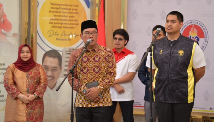 Komitmen Bangun Kepemudaan, Pemrov Jabar Raih Penghargaan Kemenpora RI