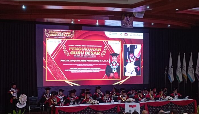 Telkom University: Dikukuhkan, 5 Guru Besar dalam Beragam Bidang Ilmu Pengetahuan
