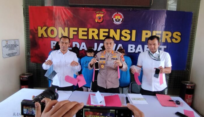 Kasus Konten Berbau Perjudian Diungkap Polda Jabar