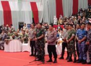 Pengabdian TNI-Polri Untuk Indonesia Maju Dipusatkan di Tasik