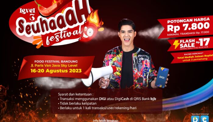 Seuhahhh Festival dengan Banyak Promo dari bank bjb